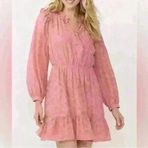 LC Lauren Conrad Button Down Dress / Size small